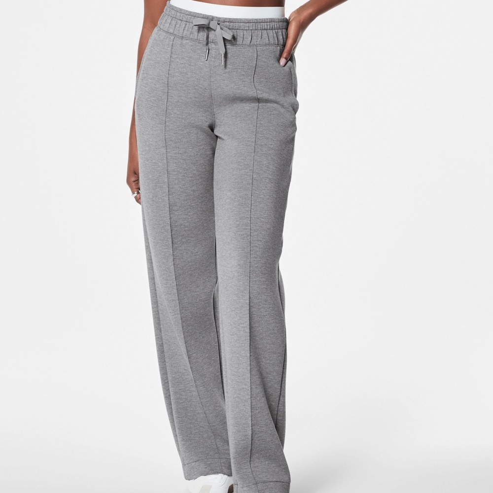 SPANX Women's Gray Track Pants